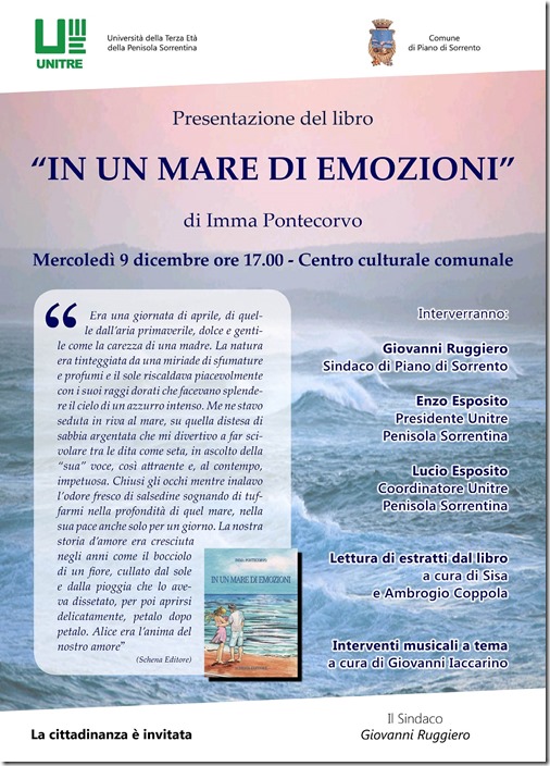 Locandina In un mare di emozioni - Imma Pontecorvo