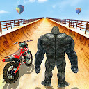 ダウンロード Gorilla Bike GT Stunts Game: Impossible T をインストールする 最新 APK ダウンローダ
