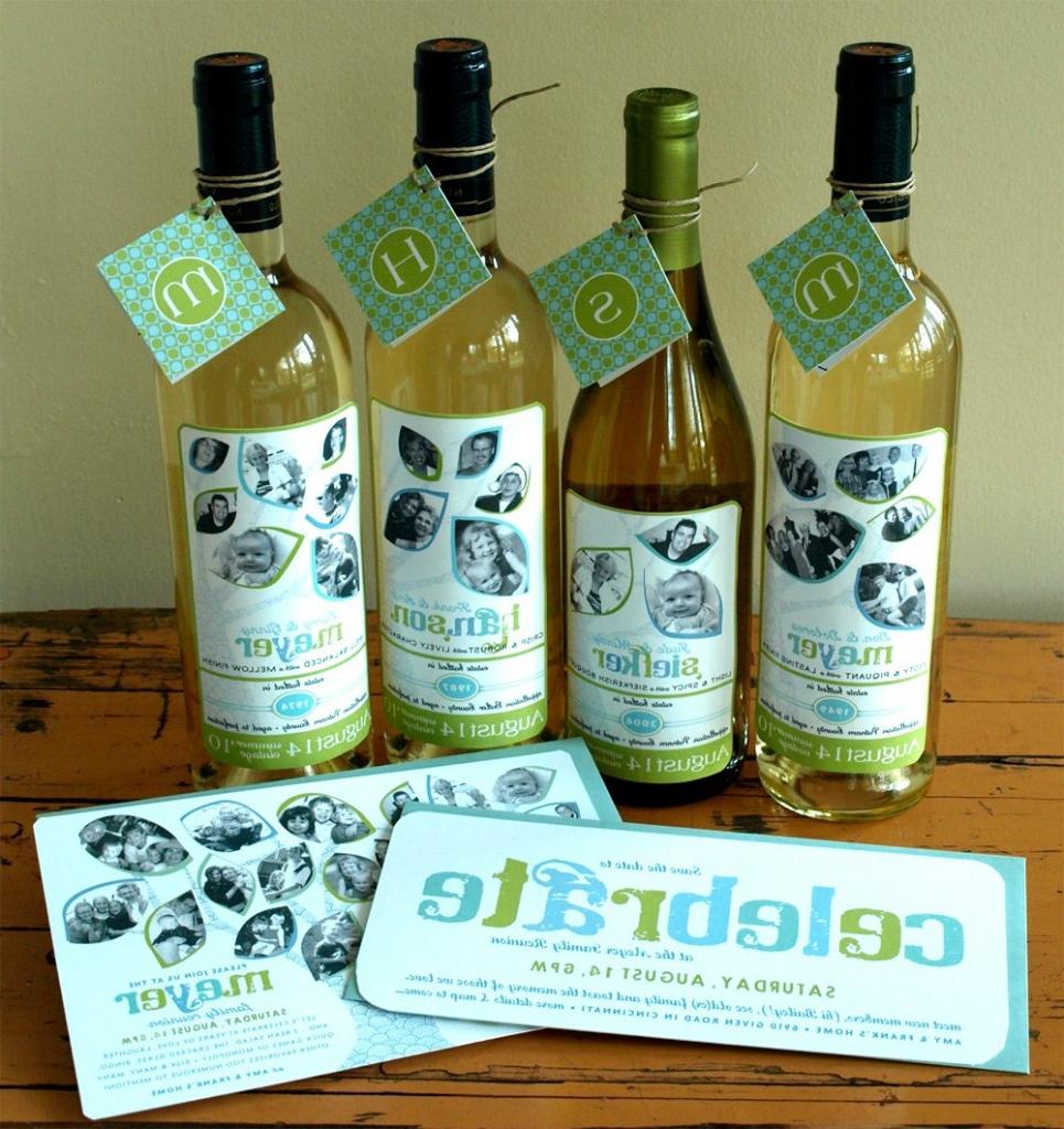 Custom wine and bottle labels