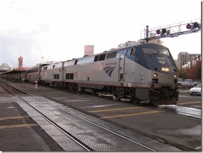 IMG_0134 Amtrak P42DC #170 at Union Station in Portland, Oregon on October 23, 2009