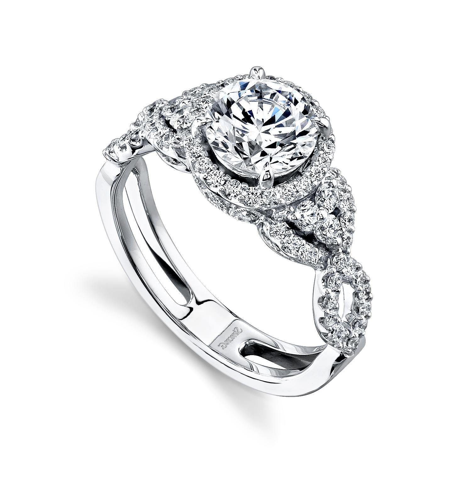 Simon G. Platinum Wedding Ring
