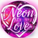 ダウンロード Sparkling Love Neon Keyboard をインストールする 最新 APK ダウンローダ