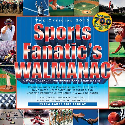 Most Popular Ebook - The Official Sports Fanatic's Walmanac 2015 Wall Calendar