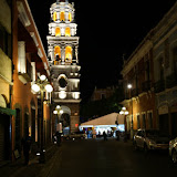 Noite  em Puebla, México
