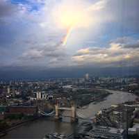 rainbow above london