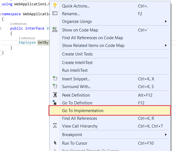 Jaliya S Blog Go To Implementation In Visual Studio 15 Update 1 Rc