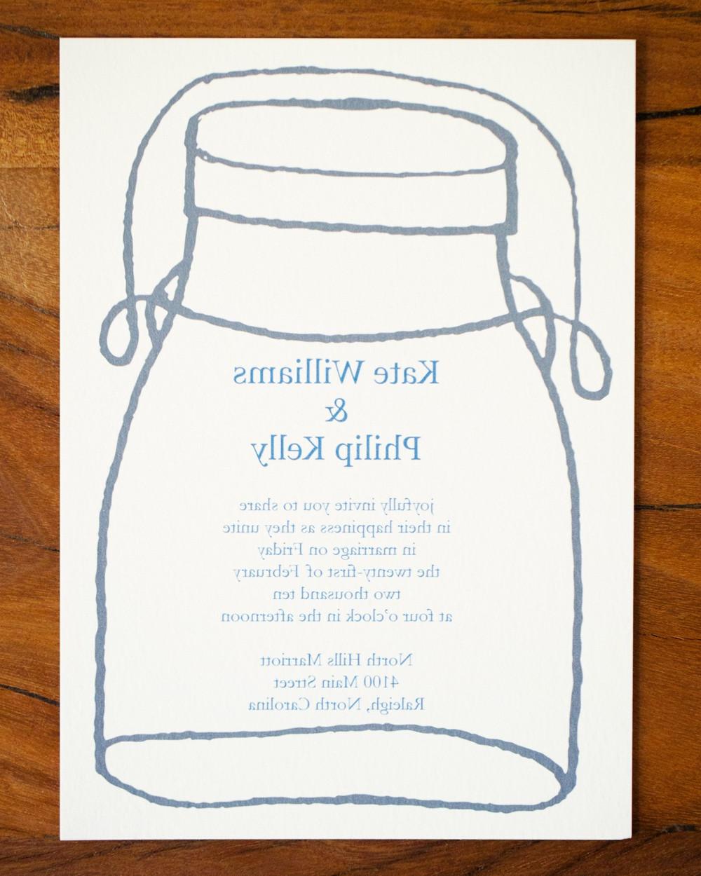 Mason Jar Invite & RSVP. Double click on above image to view full picture