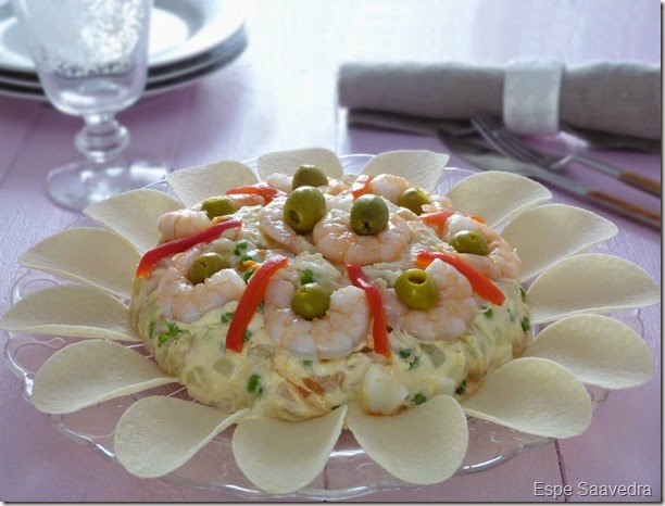 ensaladilla rusa gambas espe saavedra