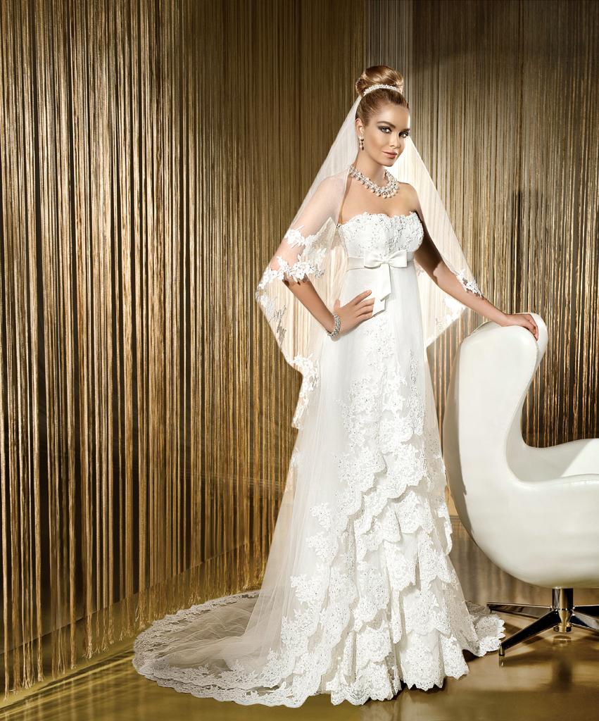 Demetrios Style Wedding Dress DEW0586 larger image.  199.00