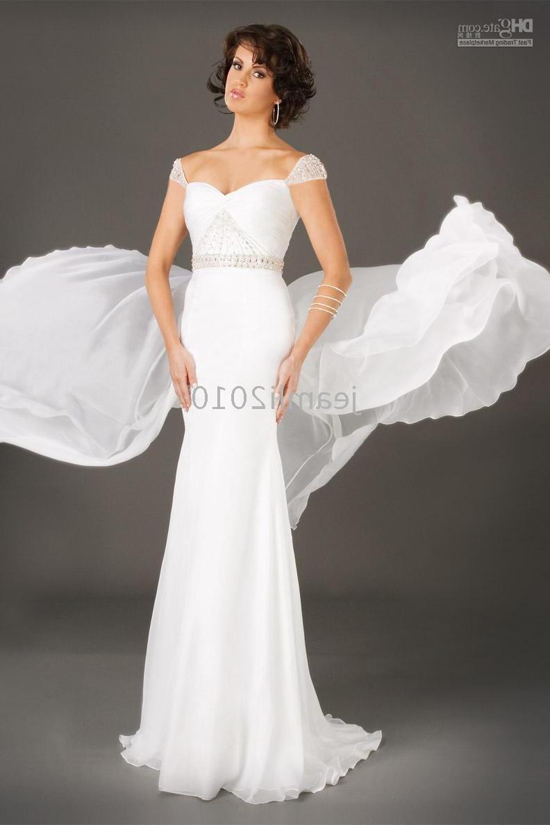 We offer modest wedding gowns,