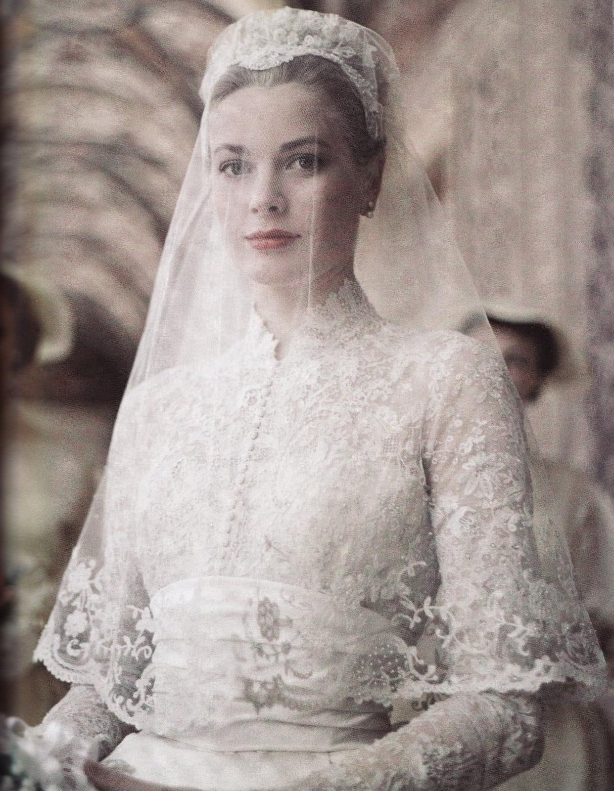 1956 iconic wedding gown.