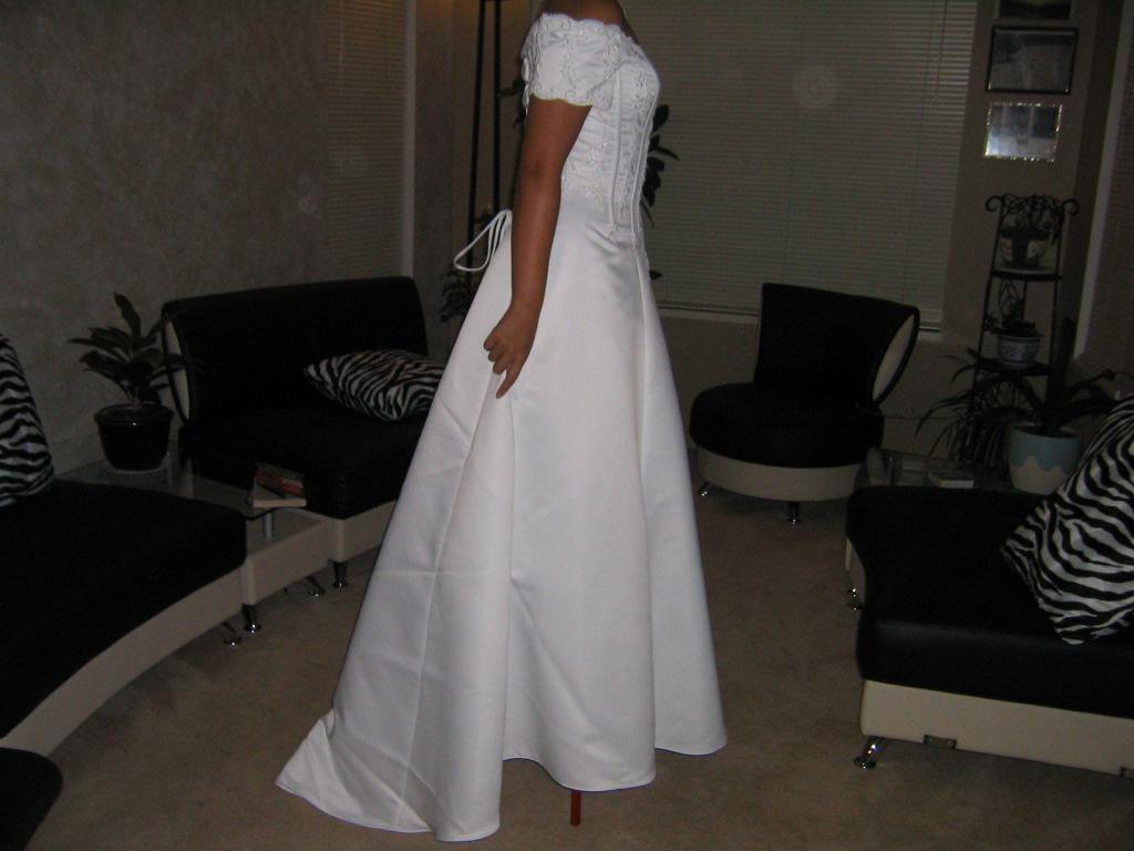Gorgeous White Wedding Gown