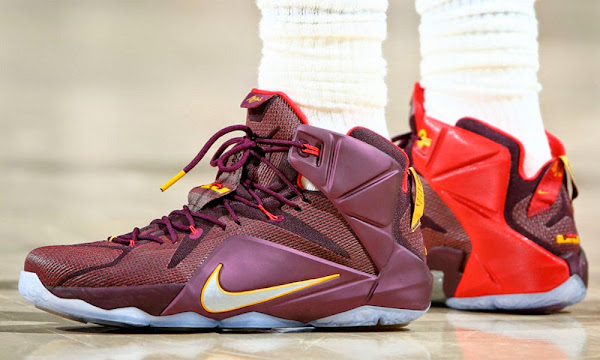Closer Look at King James8217 Nike LeBron 12 8220Double Helix PE8221