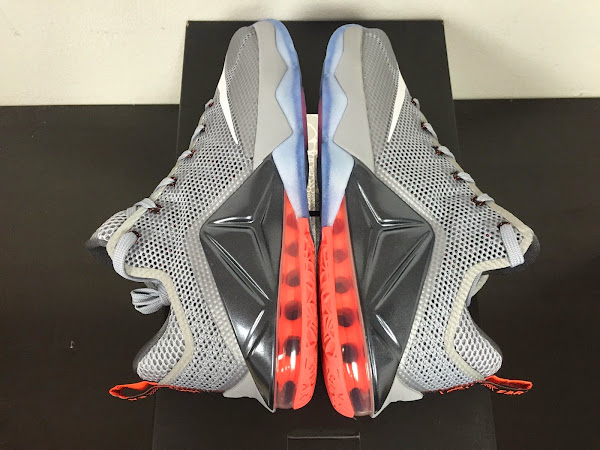 Detailed Look at Upcoming Nike LeBron 12 Low 8220Hot Lava8221