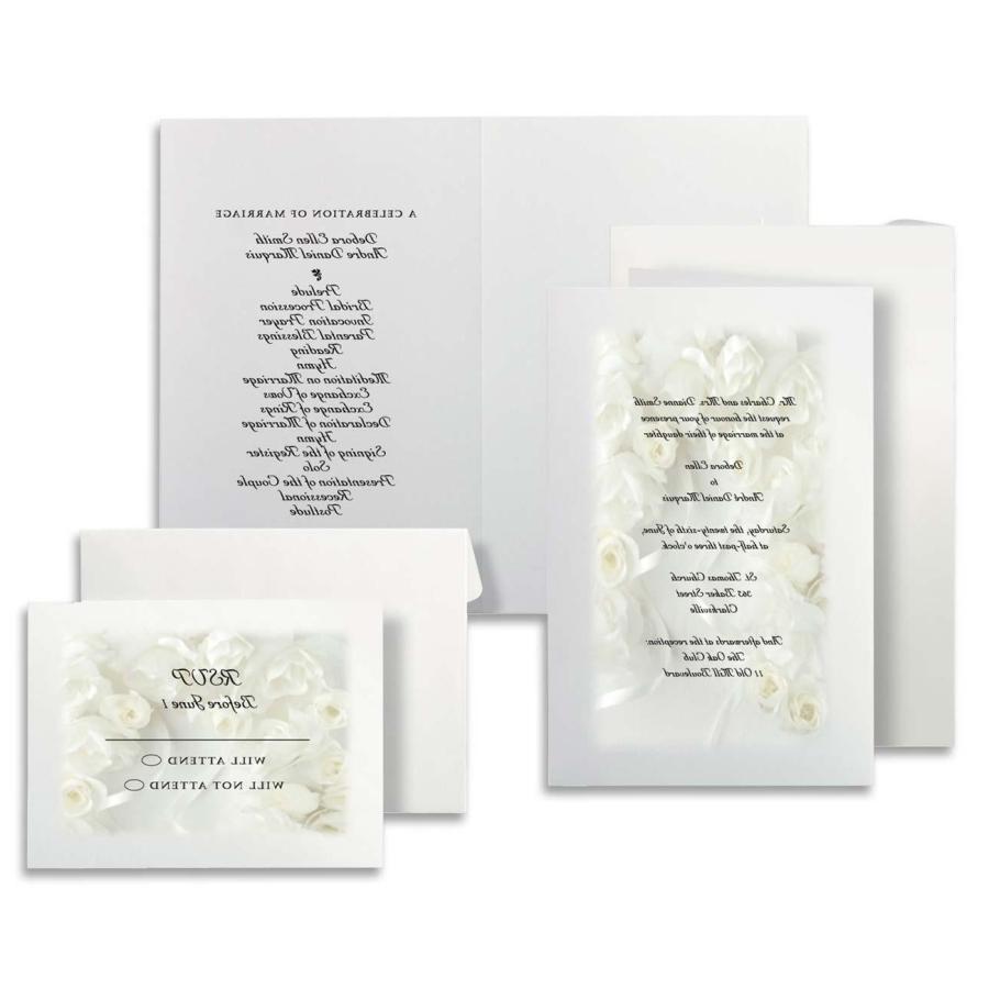 First Base Overtures Classic Bouquet Invitation Card  per 40 pieces    