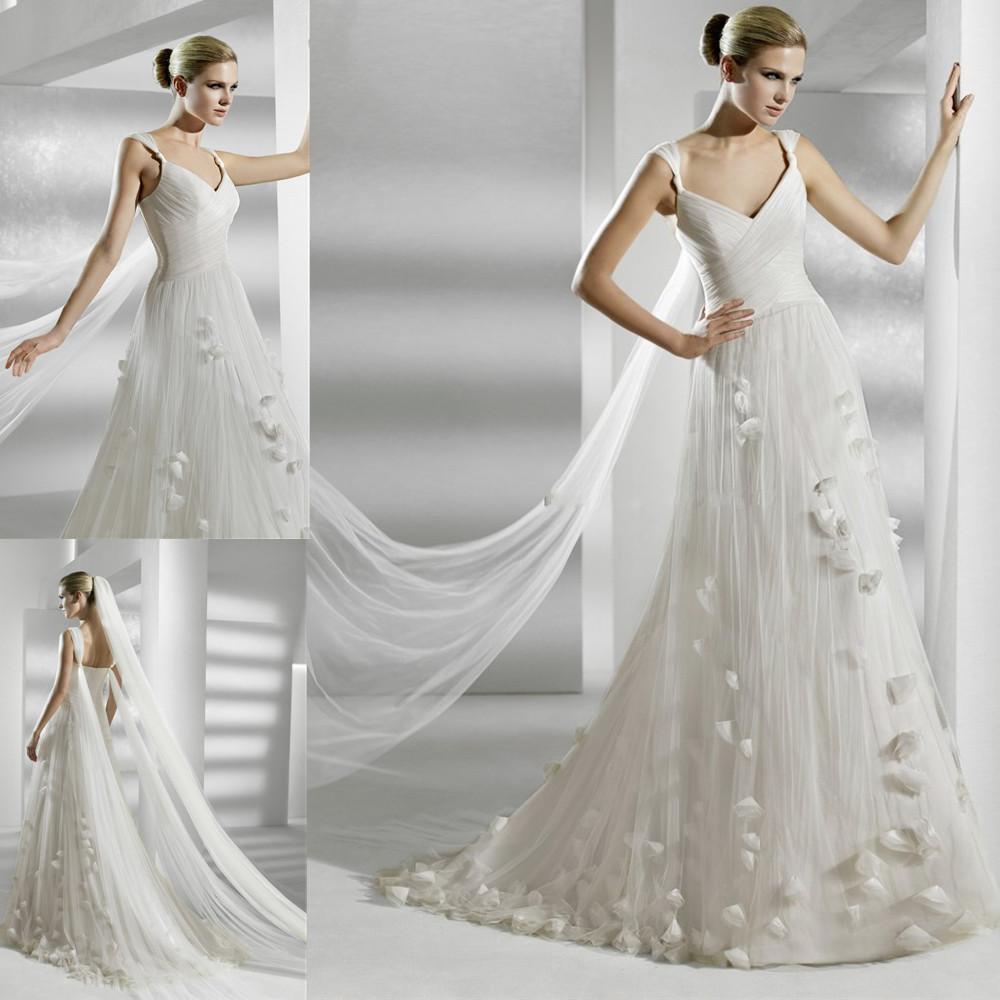 elegant wedding gown