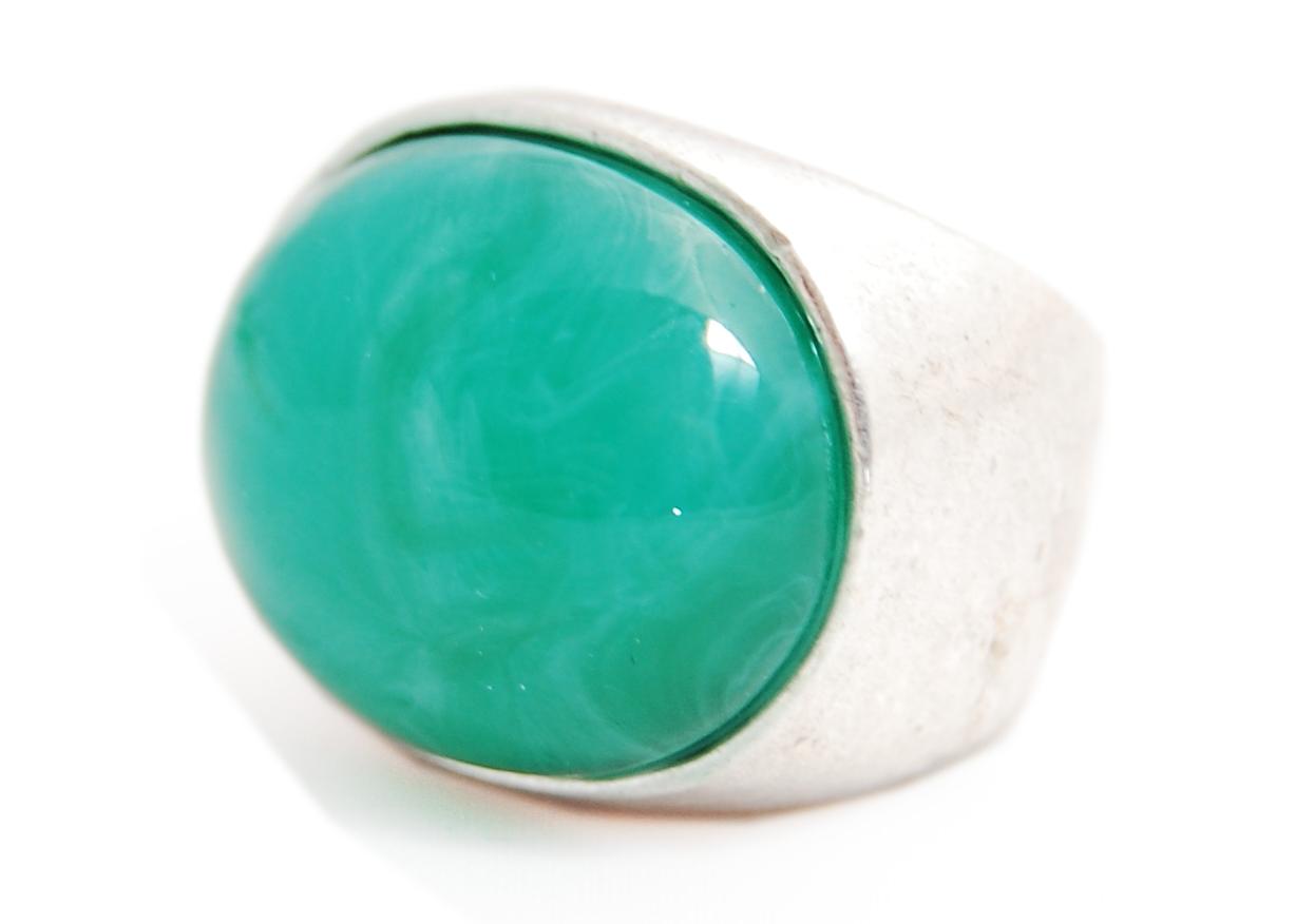 emerald style ring for the