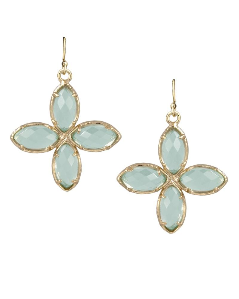 Yuri Earrings in Light Blue