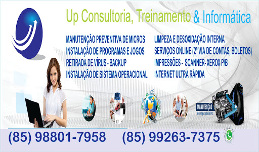 Up Consultoria Treinamento e Informatica, Av. César Cals, 1267 C - Praia do Futuro, Fortaleza - CE, 60182-035, Brasil, Consultoria_de_Informtica, estado Ceara