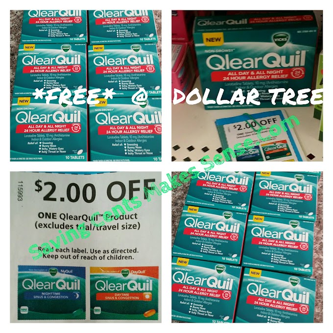 #DOLLARTREE: *FREE* #Vicks Qlear Quil #Allergy Relief