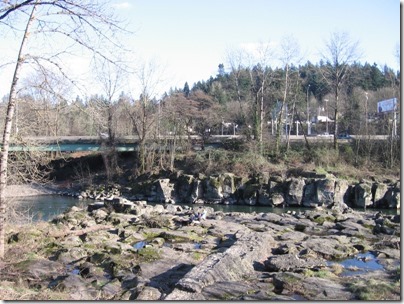 IMG_2449 Old Railroad Bridge Piers at High Rocks City Park in Gladstone, Oregon on February 20, 2010