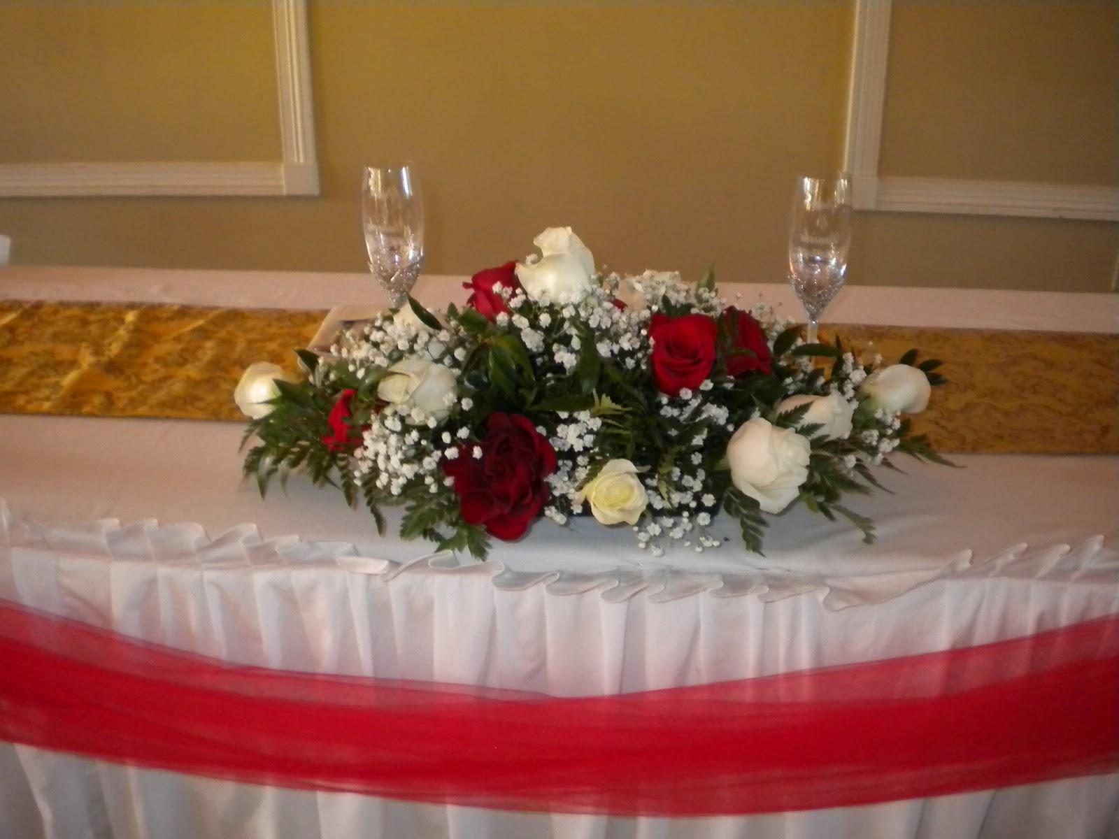 pews flower arrangements