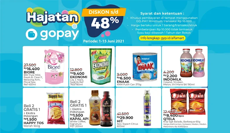Hajatan Gopay Alfamart