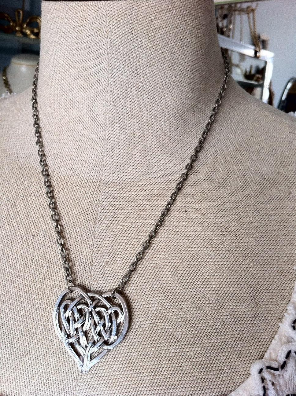 silver-plated Celtic knot