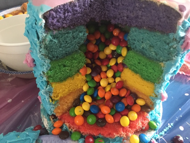 rainbow cake