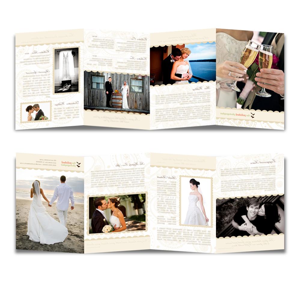 Accordion Wedding Brochure -