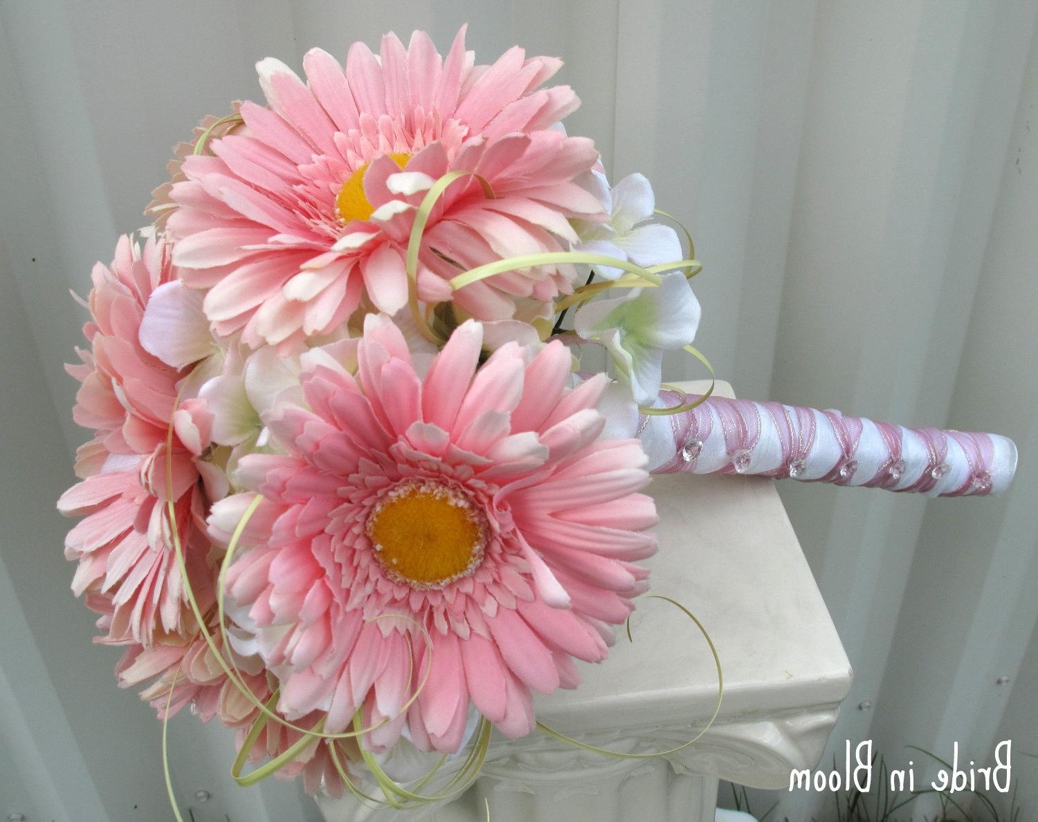 Gerber daisy wedding bouquet