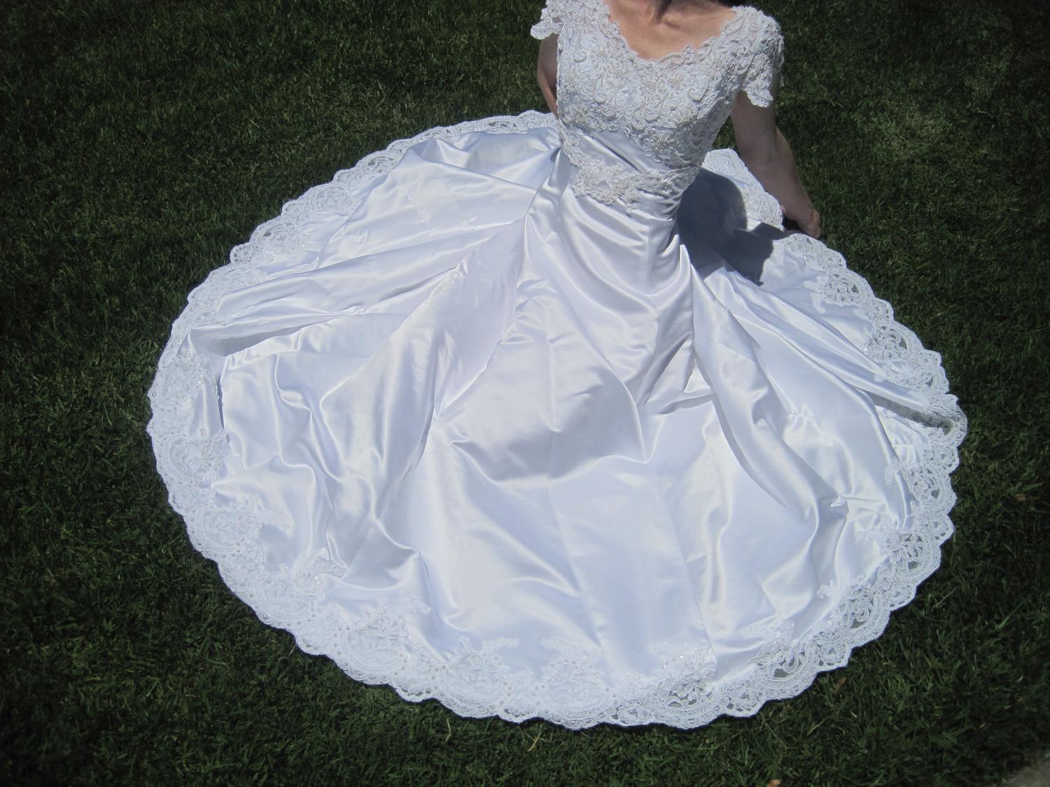 50  off Winter Fairy Princess Couture updated Wedding Dress - Size 0 to 10