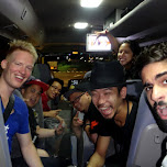 the party bus to Red Bull Thre3Style at Ageha in Tokyo in Tokyo, Japan 