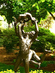 Statue in the Botanical Garden, St. Louis, Missouri.