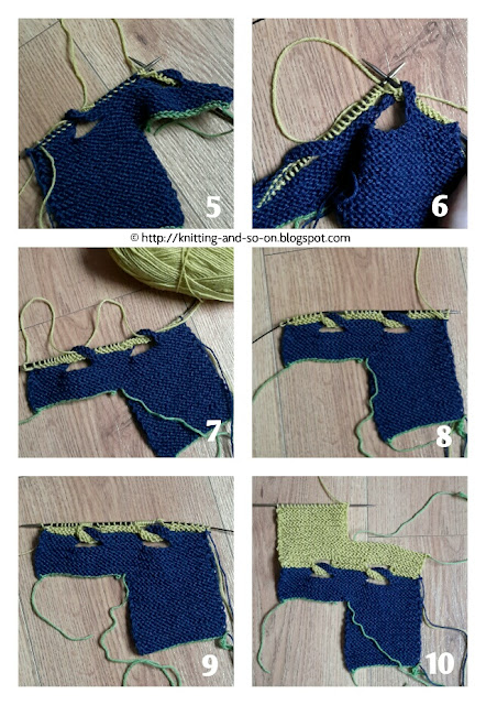Free Knitting Pattern - Garudasa Yoga Socks