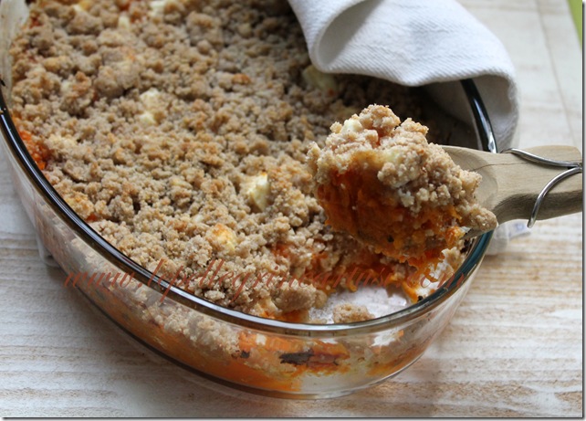 crumble salato di zucca 001