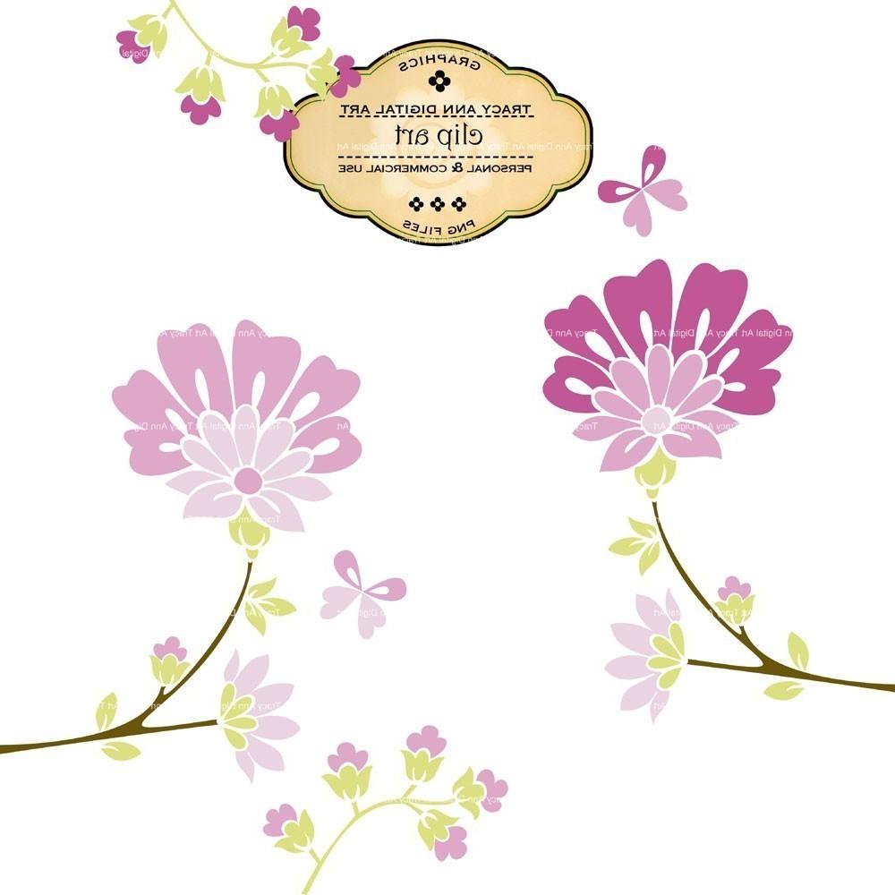 Floral Clip Art for invites,