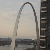 The St Louis Arch from our hotel room window 03202011a