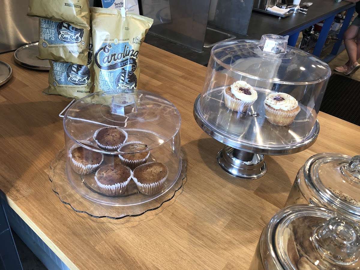 Gluten-Free Cupcakes at Converge Coffee Bar & Café