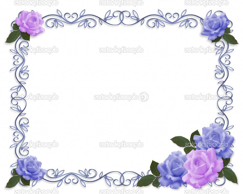 Blue, lavender roses for