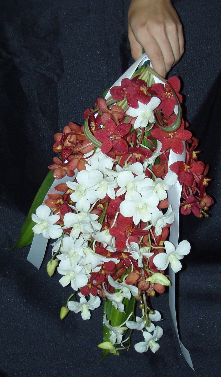 Wedding Bouquet Red & White