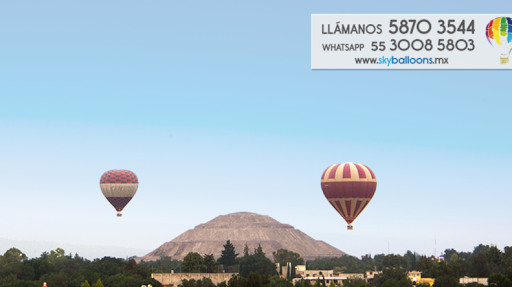 Sky Balloons Mx Vuelos en Globo, Carretera Federal México-Tulancingo km-28, San Martin De Las Pirámides, 55850 San Martín Centro, Méx., México, Agencia de viajes | EDOMEX