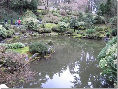 IMG_2532 Upper Pond in the Strolling Pond Garden at the Portland Japanese Garden at Washington Park in Portland, Oregon on February 27, 2010