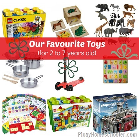 Our Favourite Toys for 2 to 7 Years Old