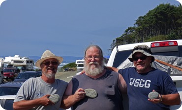 Tino, Dave and Gil at South Beach Campground