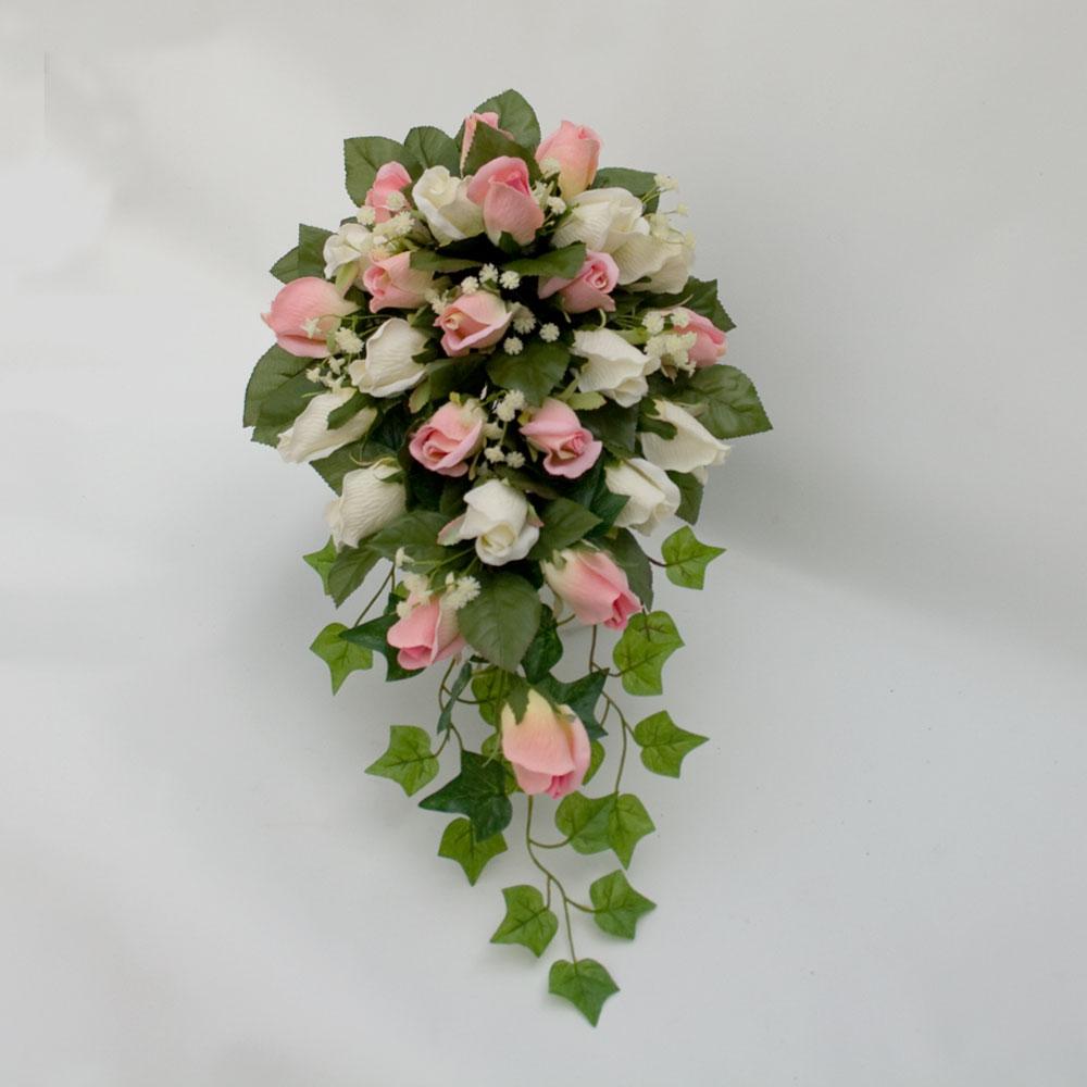 Pink and Cream Bridal Bouquet