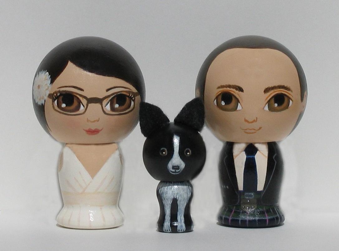 Custom Wedding Cake Toppers