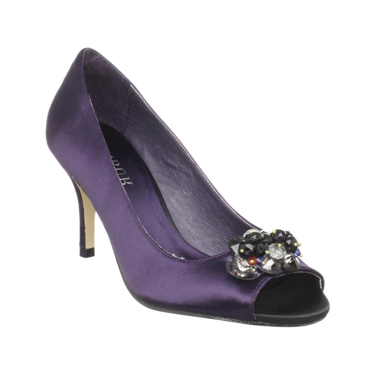 wedding purple shoes