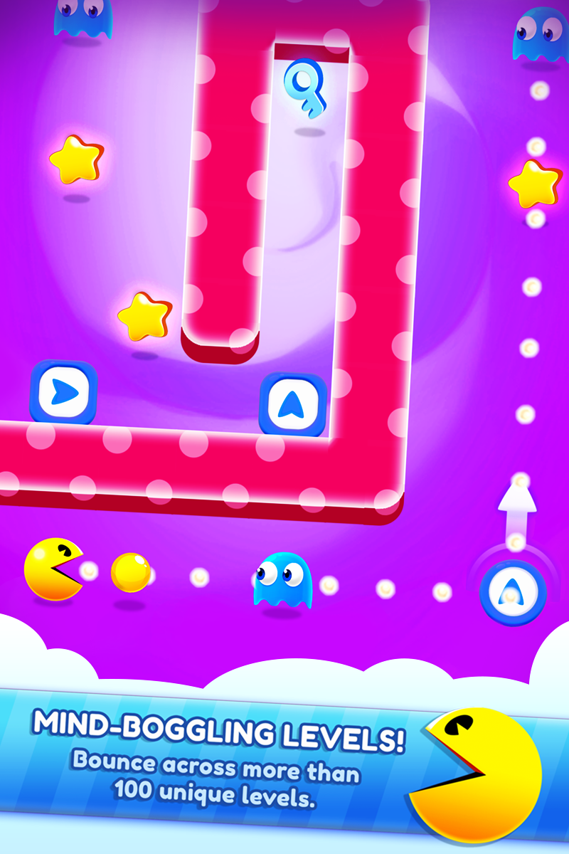 Android application PAC-MAN Bounce screenshort