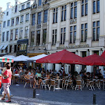 downtown brussels in Brussels, Belgium 